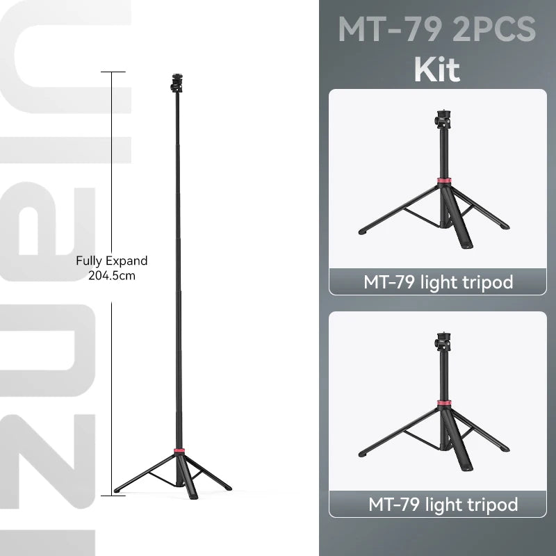 Ulanzi MT-79 Aluminum Alloy Universal Tripod For Camera And Light