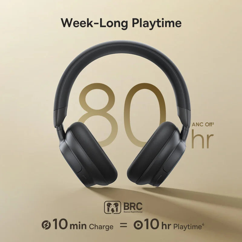 Baseus Bowie Headphones 48dB Adaptive Noise Cancelling