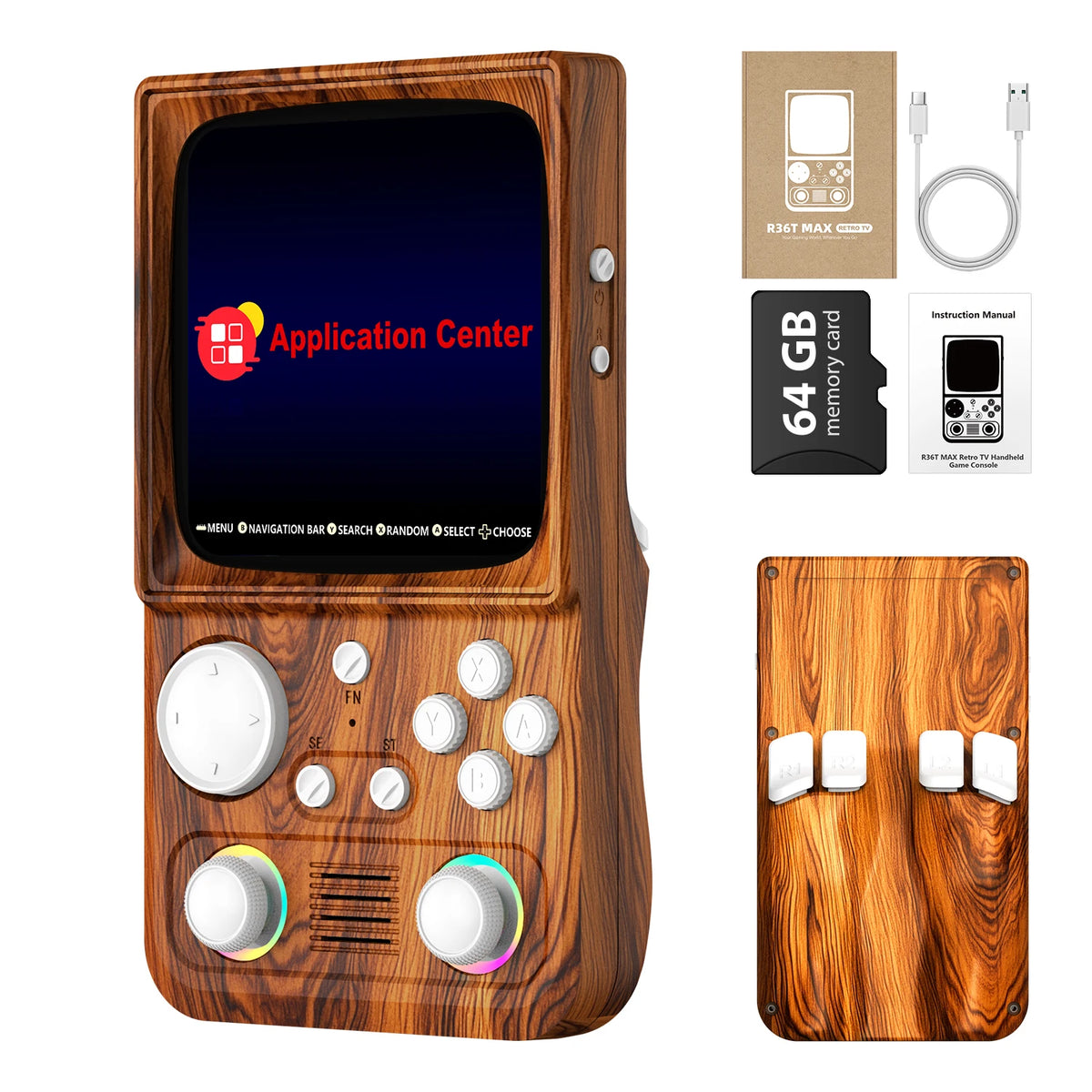 AISLPC RG40 Max Handheld Game Console Portable Gaming System