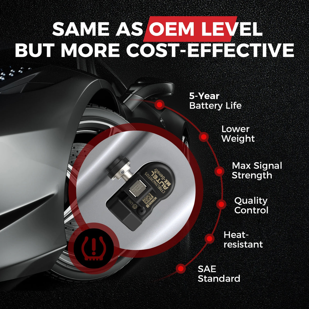 Autel Programmable TPMS Sensor For Tire Pressure Monitoring