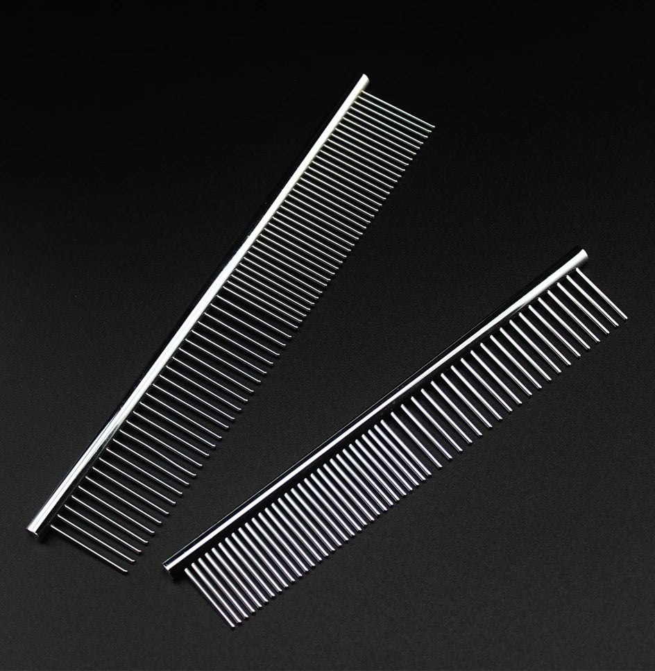 Stainless Steel Grooming Comb For Shaggy Dogs And Cats