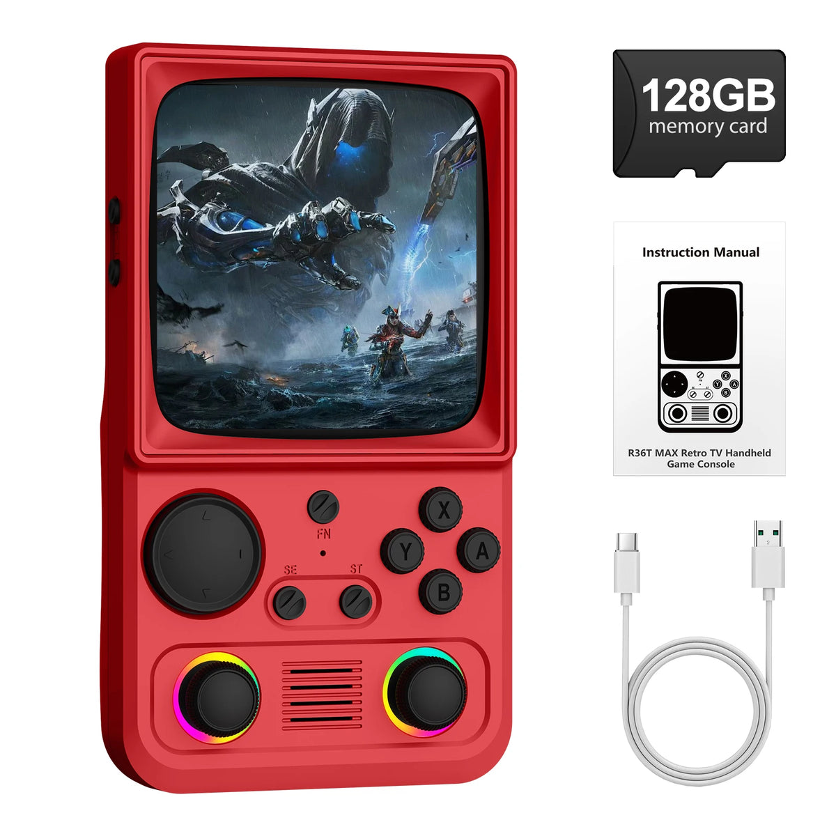 AISLPC RG40 Max Handheld Retro Game Console Portable Player