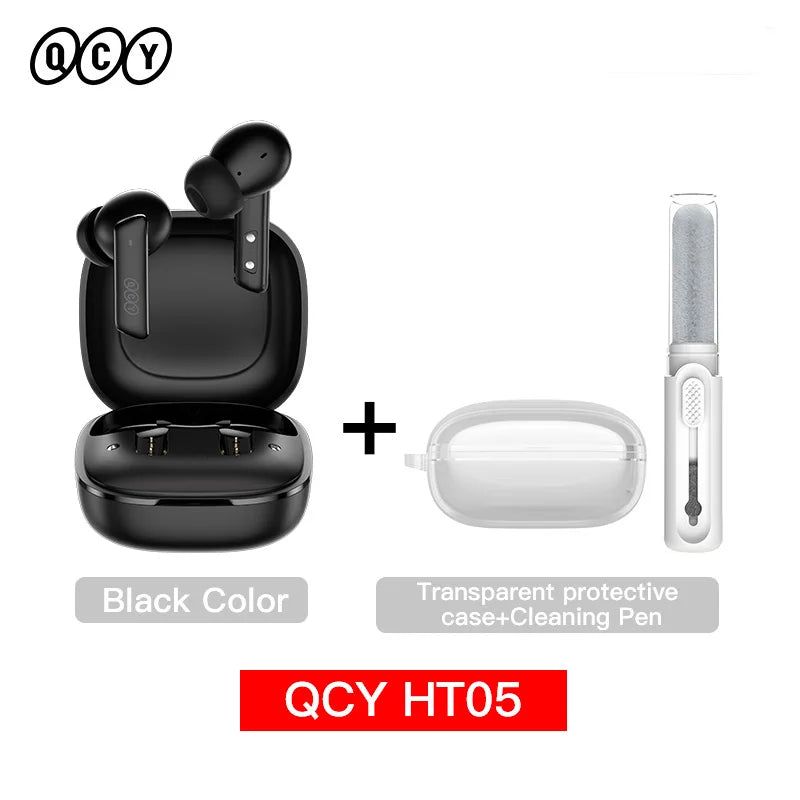 QCY HT05 Active Noise Cancellation Wireless Bluetooth Earbuds