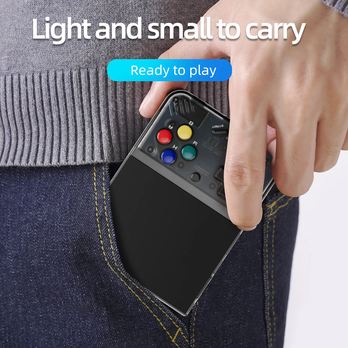 Miyoo Retro Handheld Game Console With High Resolution Display