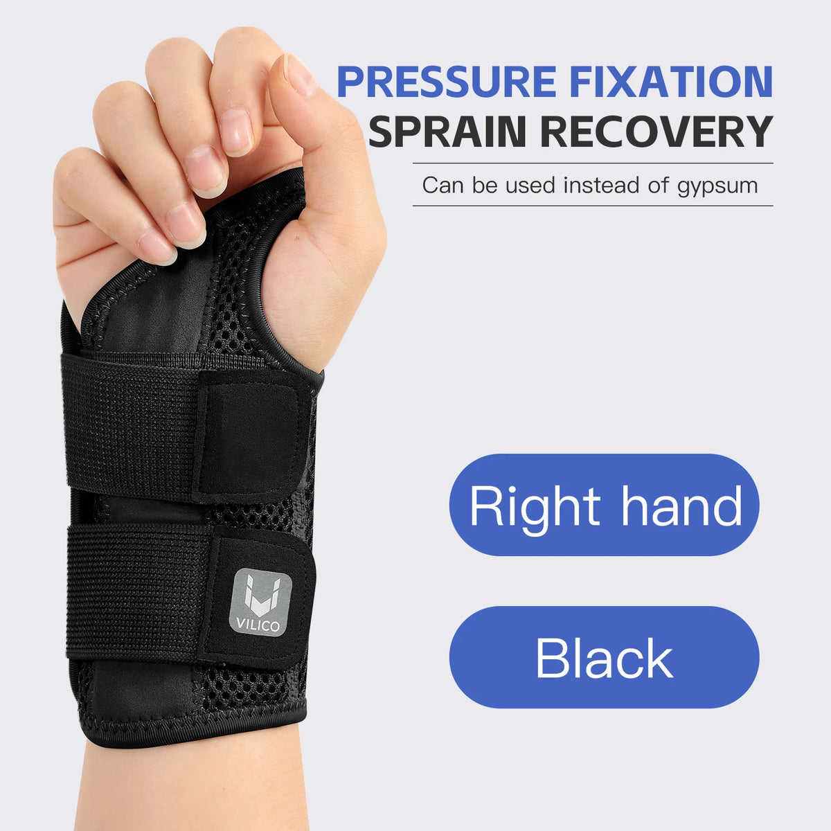 Ergonomic Cotton Wrist Brace For Carpal Tunnel Pain Support