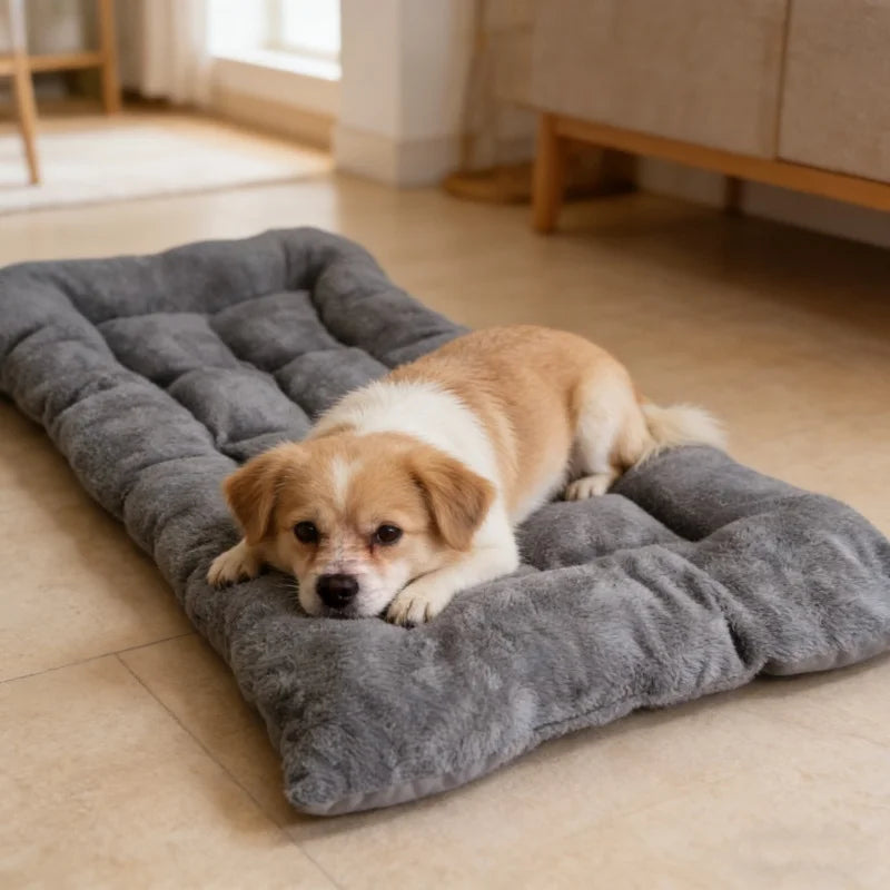 Super Soft Cotton Plush Dog Sofa Bed For Pets