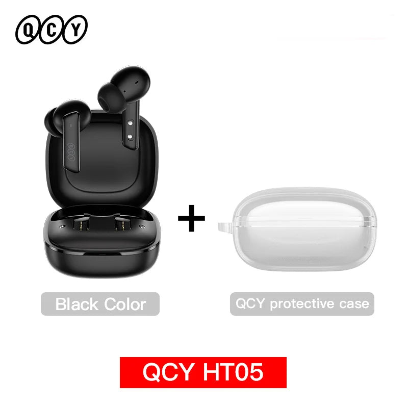 QCY HT05 Active Noise Cancellation Wireless Bluetooth Earbuds