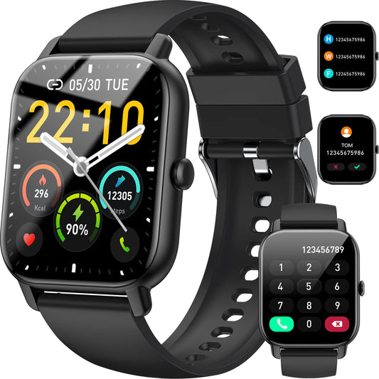 Jxrev Ultra Thin Smart Watch With 110+ Sport Modes And Ip68 Waterproof