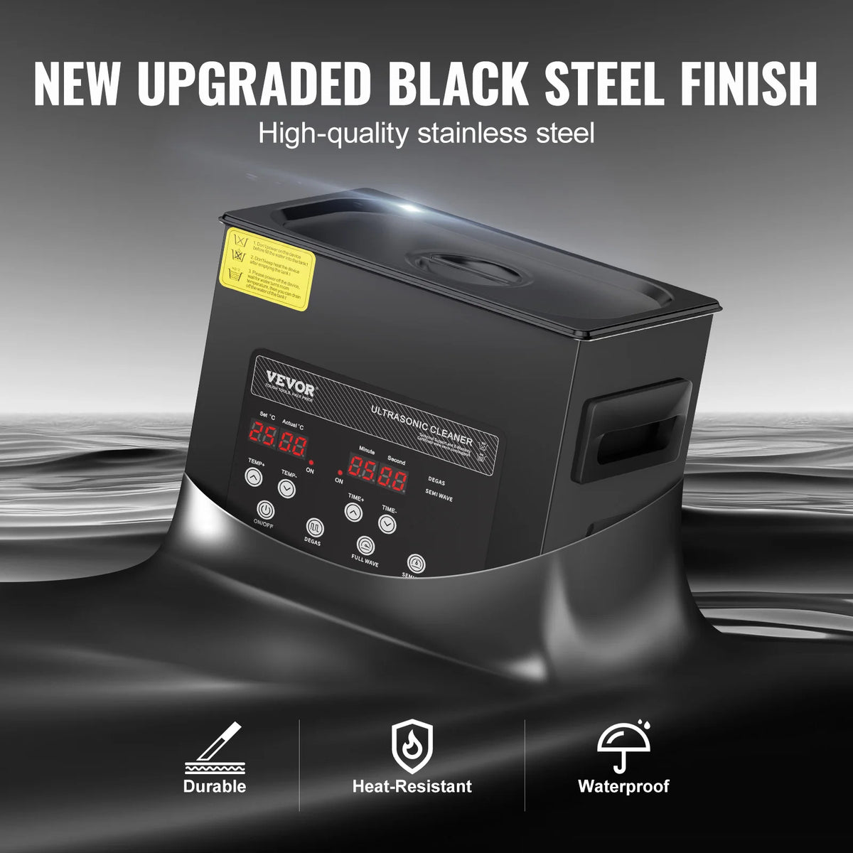 Succebuy Portable Ultrasonic Cleaner Dishwasher With Timer