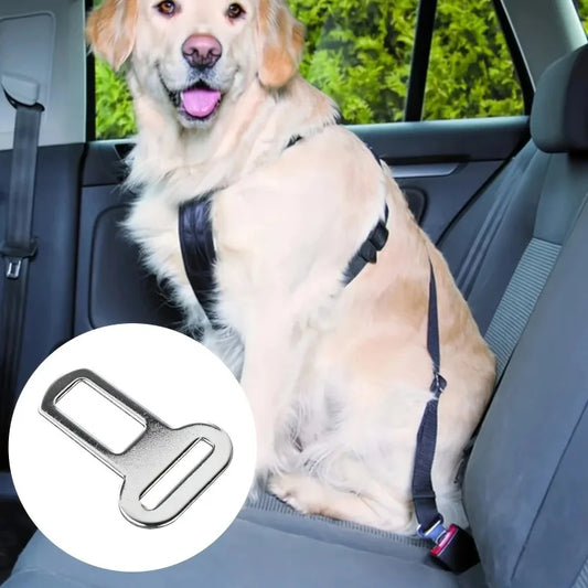 Universal Pet Seat Belt Adapters Car Leash Safety Restraint Clip