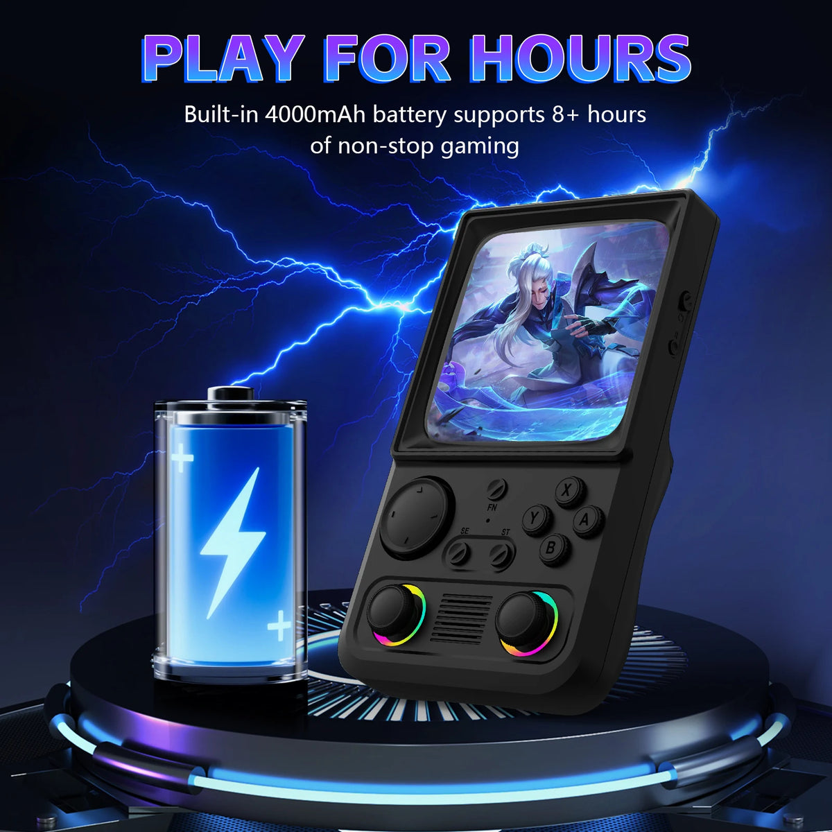 AISLPC RG40 Max Handheld Game Console Portable Gaming System