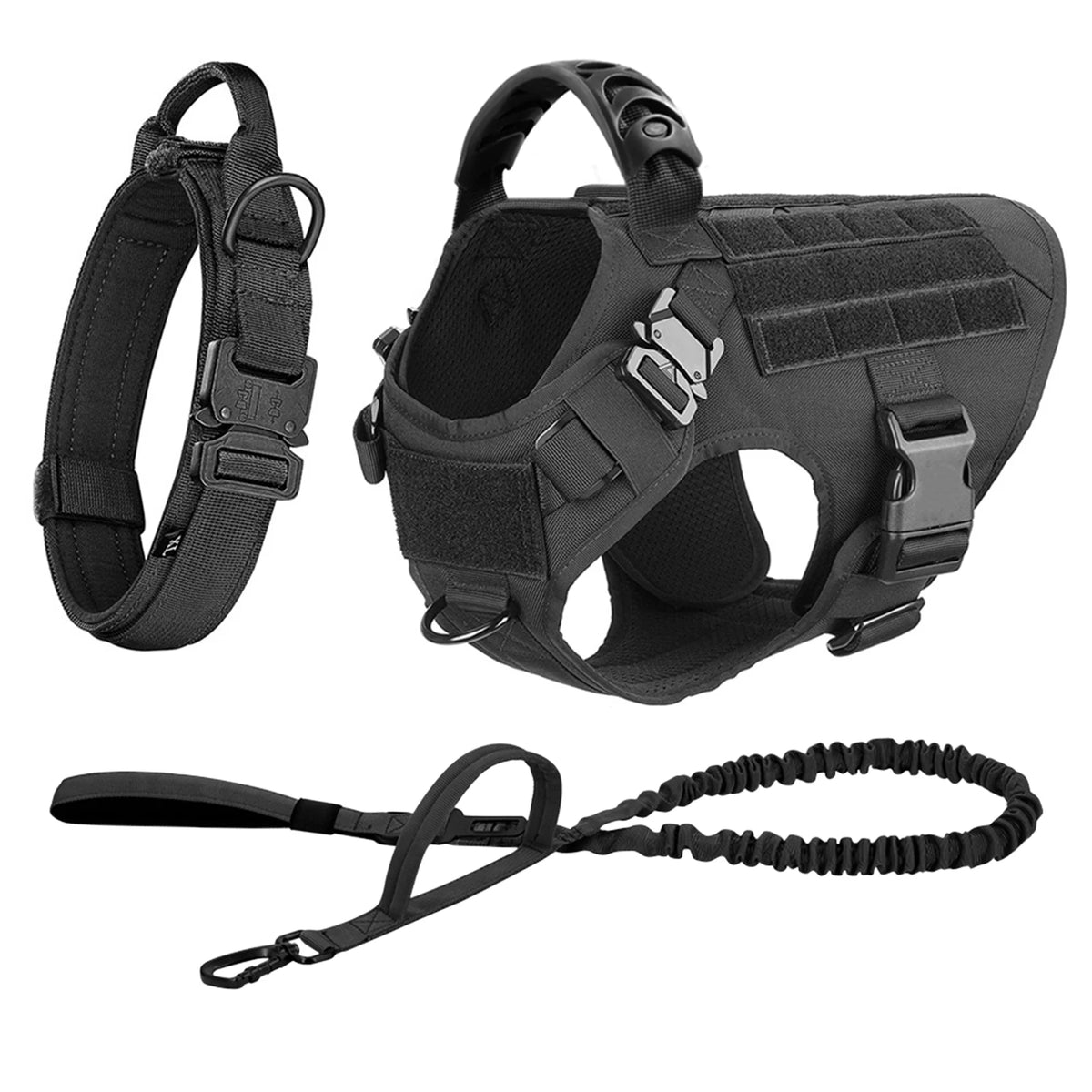 Large Dog Harness And Leash Set Training Vest