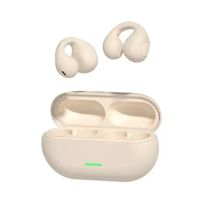 T75 Bone Conduction Wireless Bluetooth 5.3 Headphones Waterproof Sports Headset