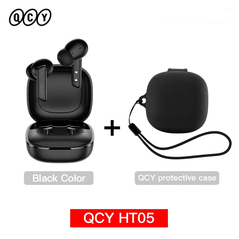 QCY HT05 Active Noise Cancellation Wireless Bluetooth Earbuds
