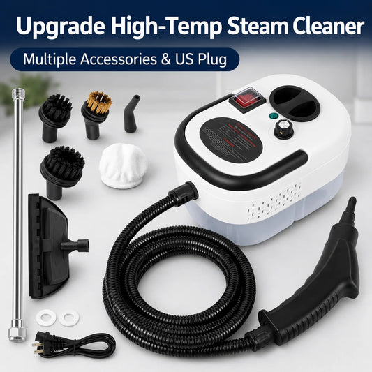 High Temperature 2500W Portable Handheld Steam Cleaner With Accessories