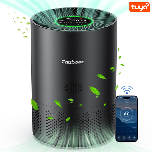 Chuboor True HEPA Air Purifier For Home Bedroom With H13 Filter