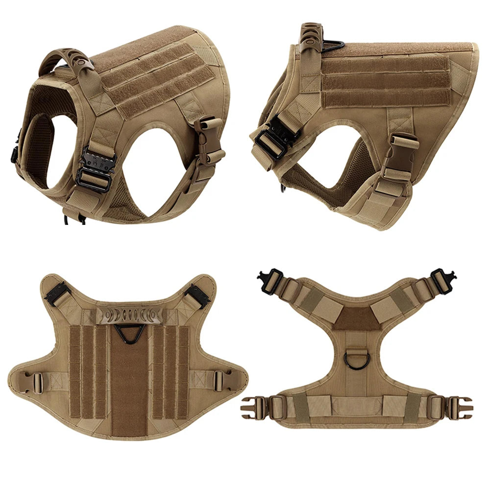 Large Dog Harness And Leash Set Training Vest