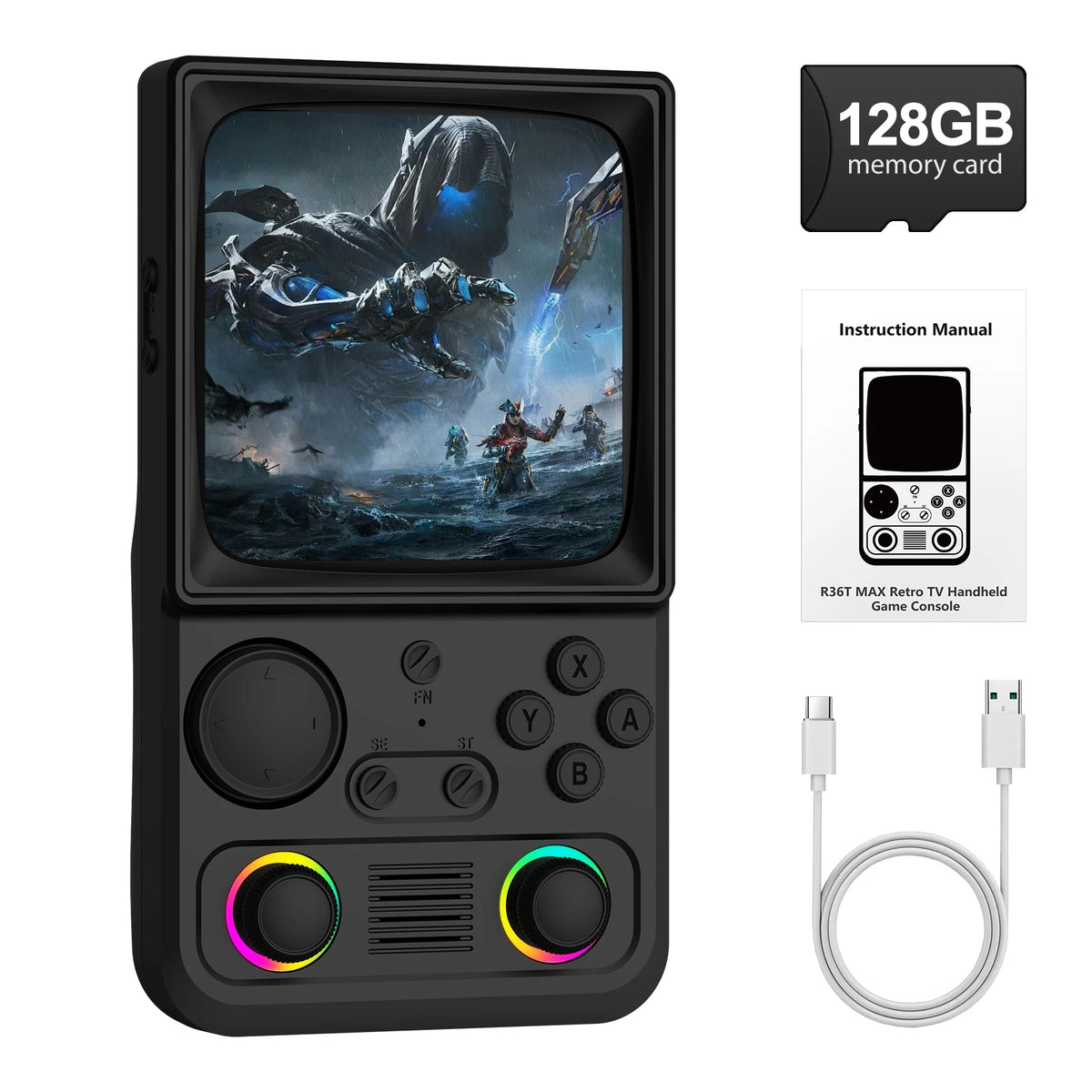 AISLPC RG40 Max Handheld Game Console Portable Gaming System