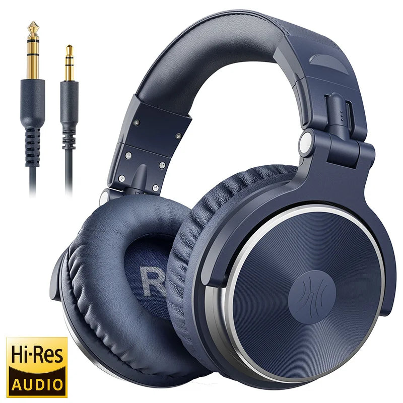 Oneodio Wired Over Ear Studio Monitor Headphones With Microphone