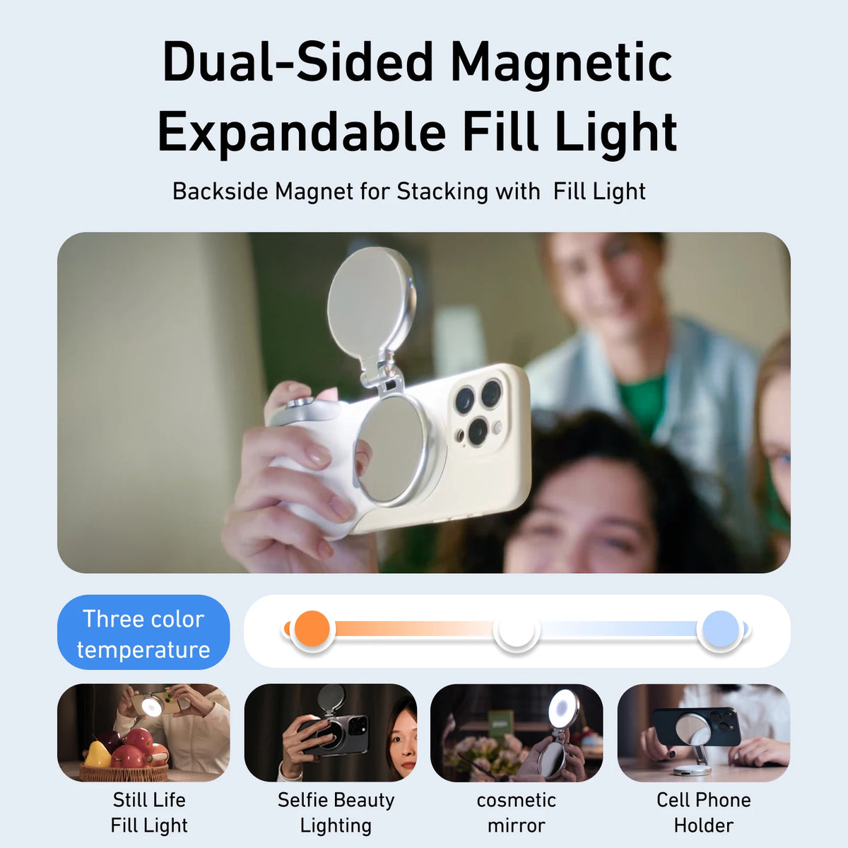 Telesin Magnetic Bluetooth Universal Camera Grip With Remote