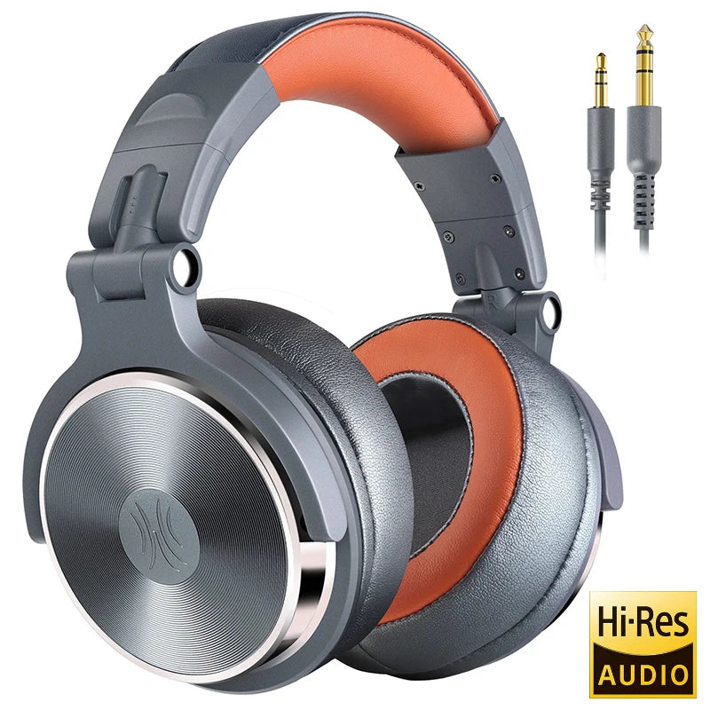 Oneodio Wired Over Ear Studio Monitor Headphones With Microphone