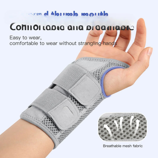 Ergonomic Cotton Wrist Brace For Carpal Tunnel Pain Support