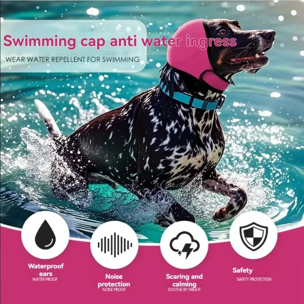 Waterproof Adjustable Dog Ear Muffs For Noise Reduction