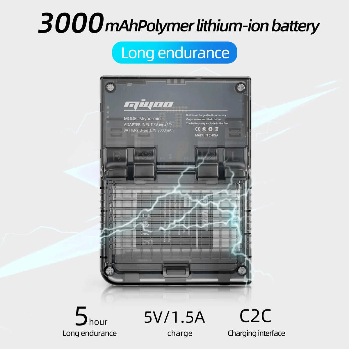 Miyoo Retro Handheld Game Console With High Resolution Display