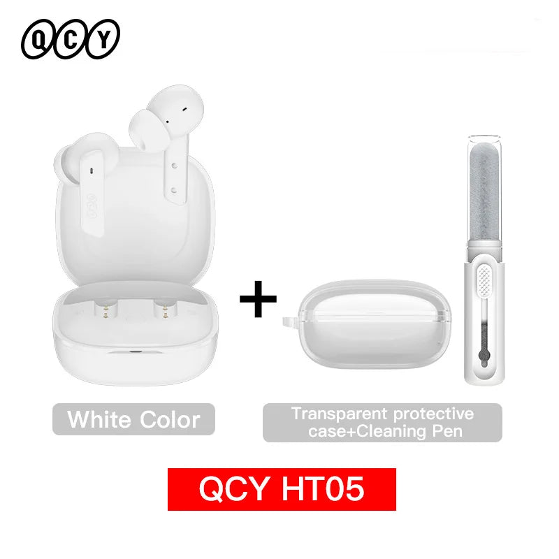QCY HT05 Active Noise Cancellation Wireless Bluetooth Earbuds