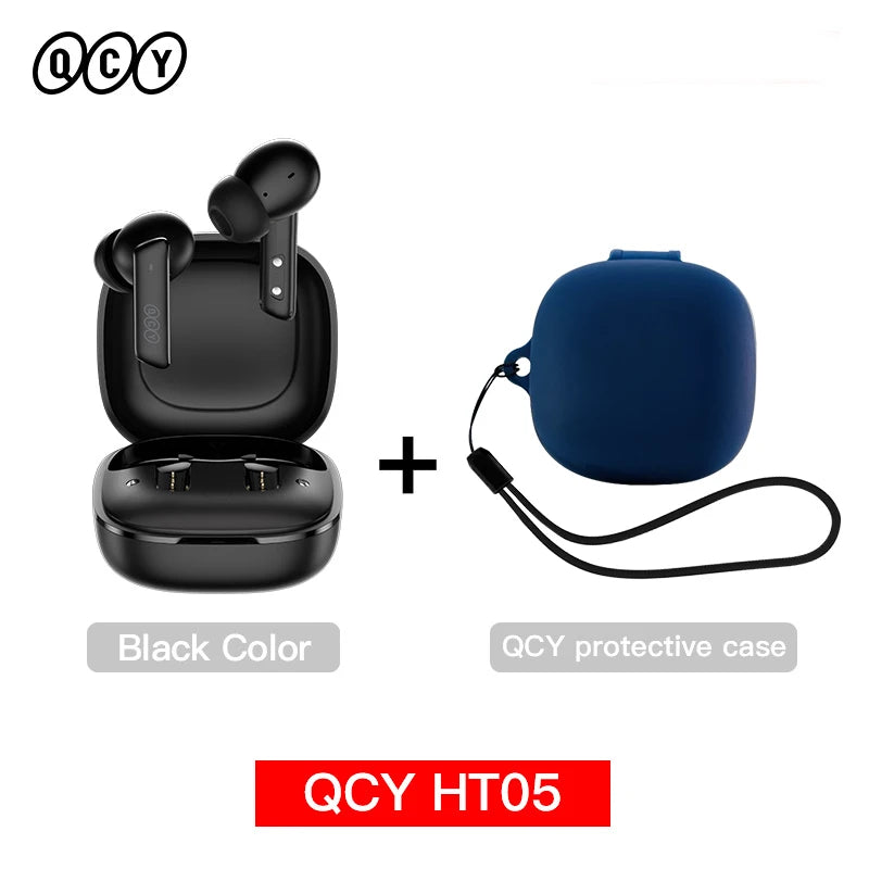 QCY HT05 Active Noise Cancellation Wireless Bluetooth Earbuds