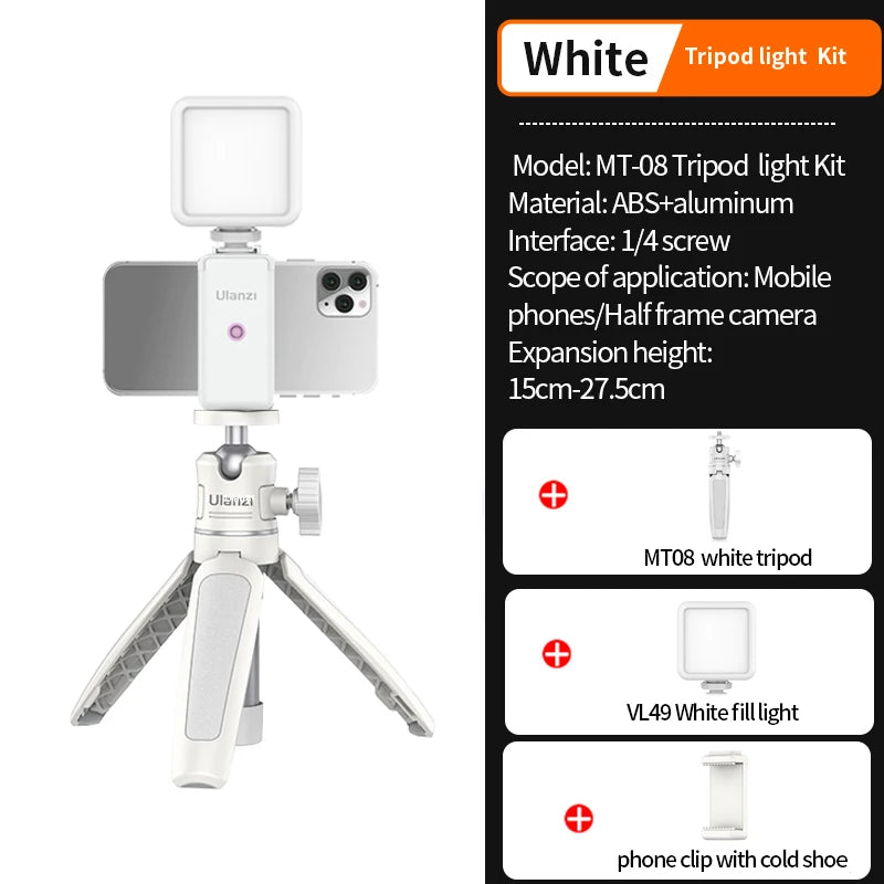 Ulanzi Foldable Mini Tripod Universal Camera And Phone Mount
