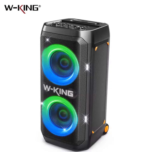W-King T12 Portable Bluetooth Speaker 370W Max Power With Handle