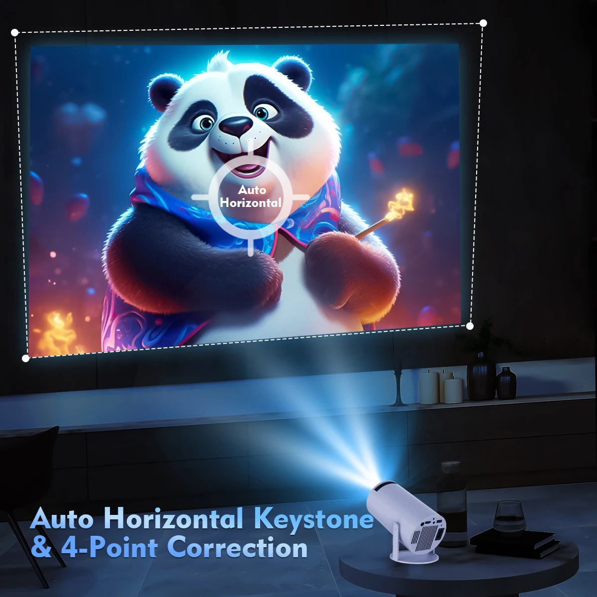Magcubic Portable Projector With Native 720P Resolution