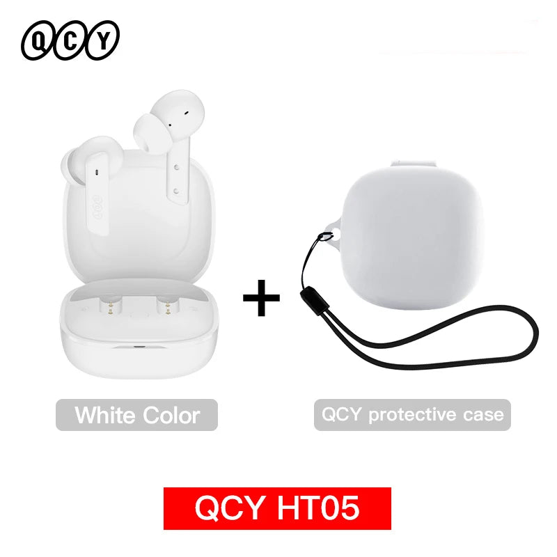 QCY HT05 Active Noise Cancellation Wireless Bluetooth Earbuds