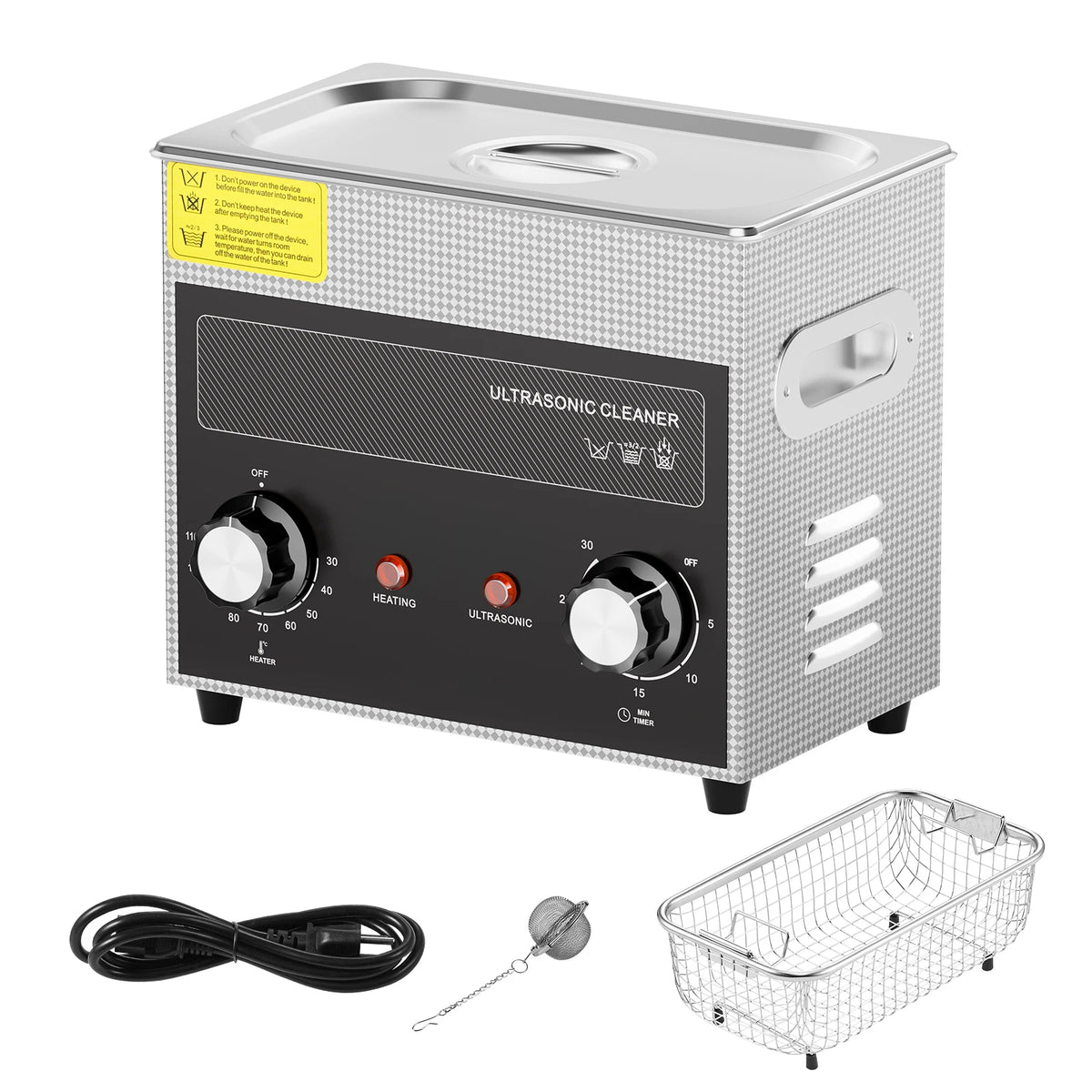 Succebuy Ultrasonic Cleaner With Timer And Heater