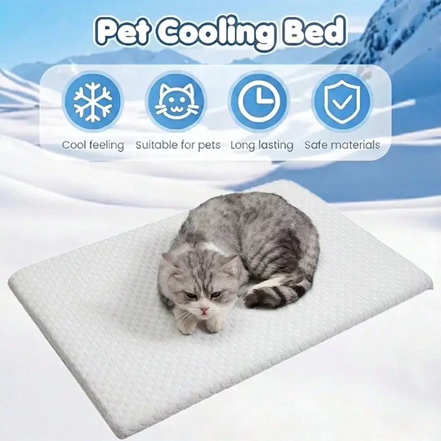 Sponge Cooling Cat Bed Thick Padding Breathable Nest