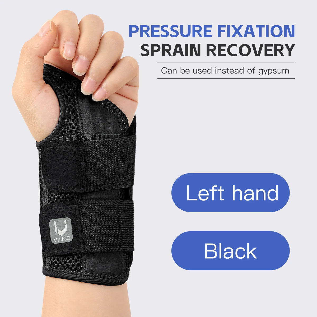 Ergonomic Cotton Wrist Brace For Carpal Tunnel Pain Support