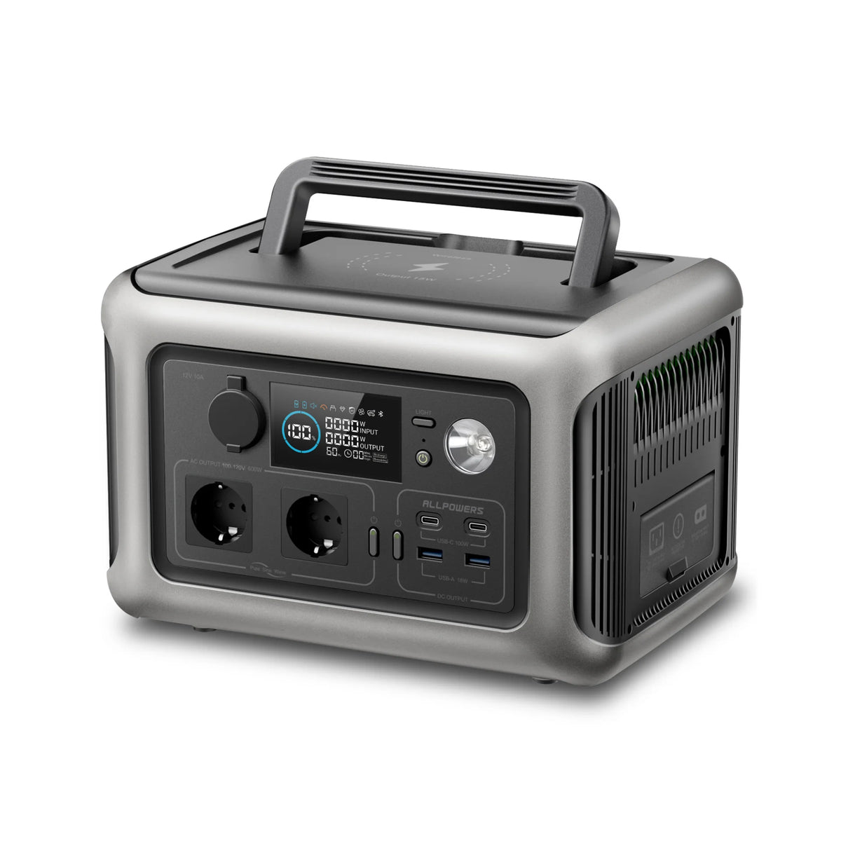 Allpowers R600 Portable Power Station 299Wh LiFePO4 Battery