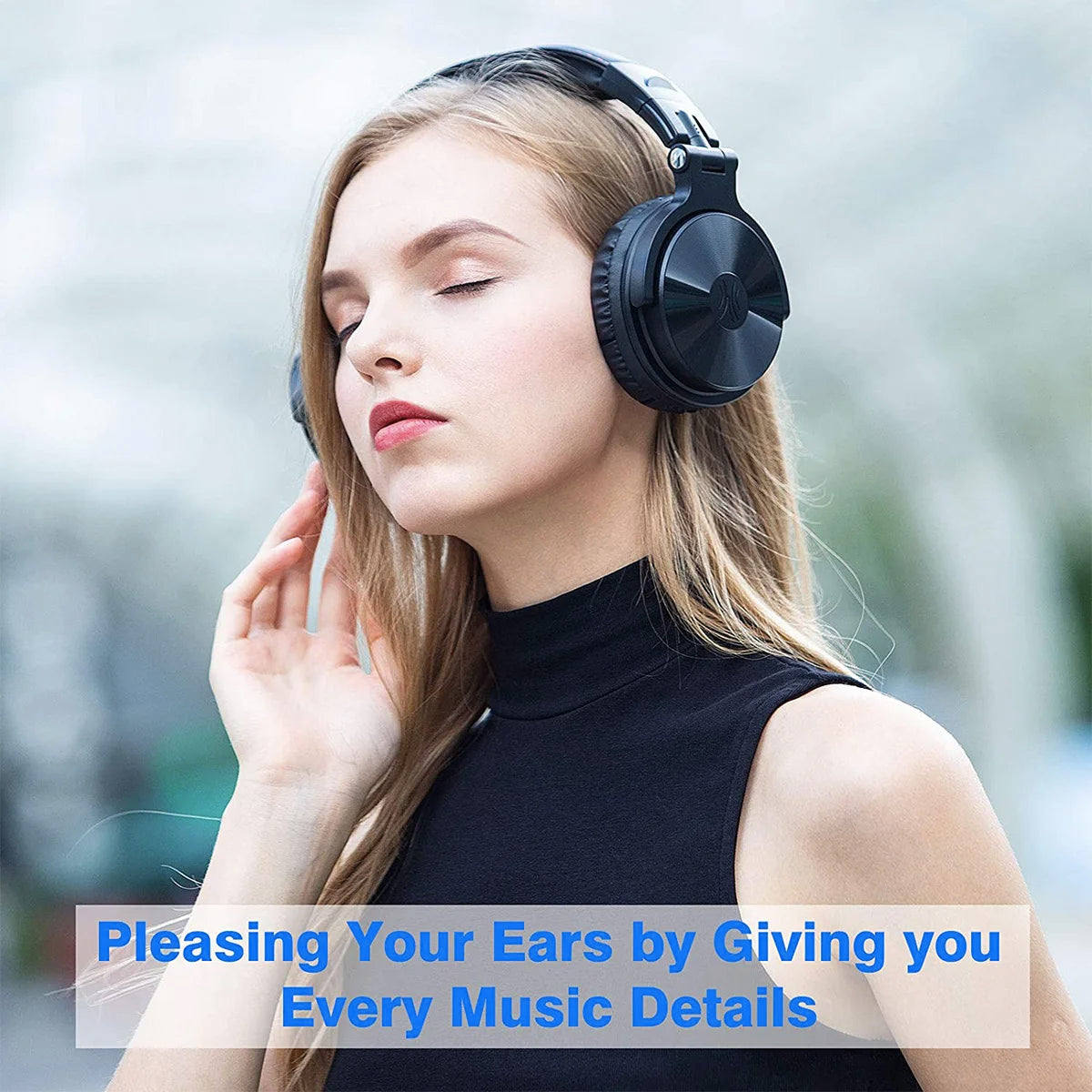 Oneodio Wireless Bluetooth Over Ear Headphones With Microphone Super Bass