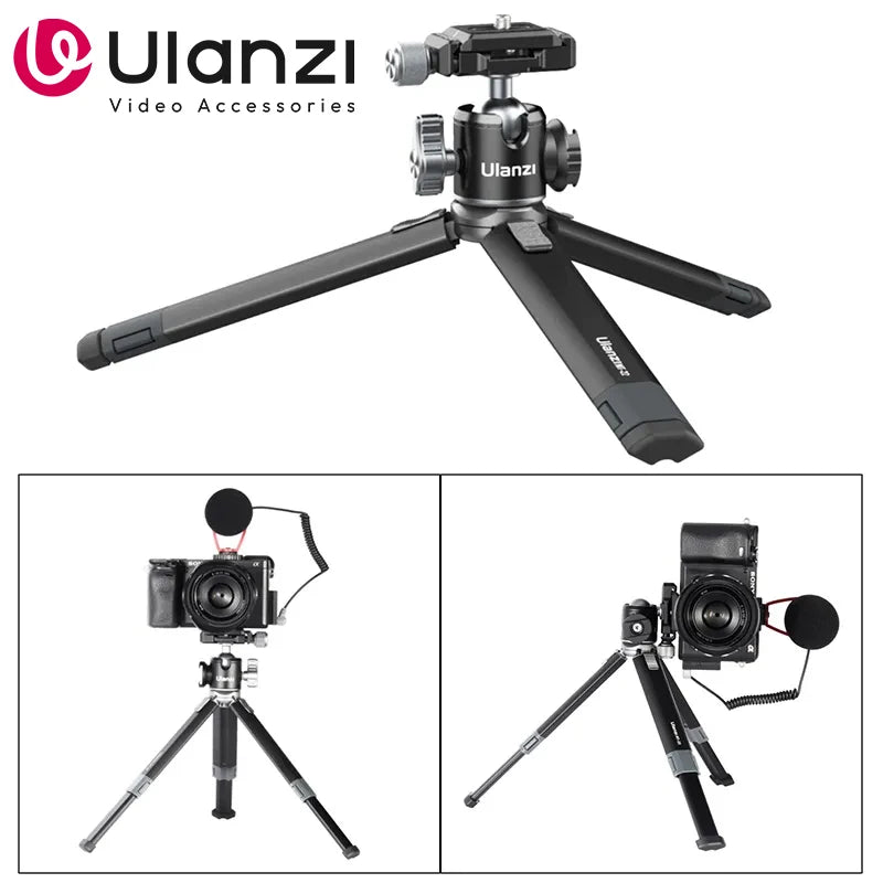 Ulanzi MT-24 Vlog Lite Metal Camera Tripod With Ballhead