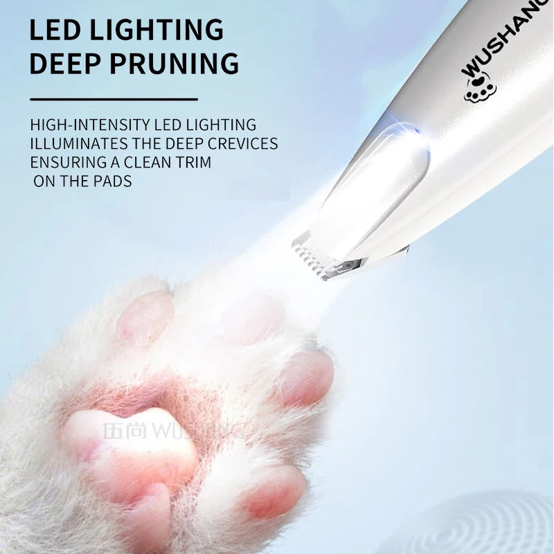 Low Noise Waterproof Rechargeable Electric Dog Groomer Trimmer