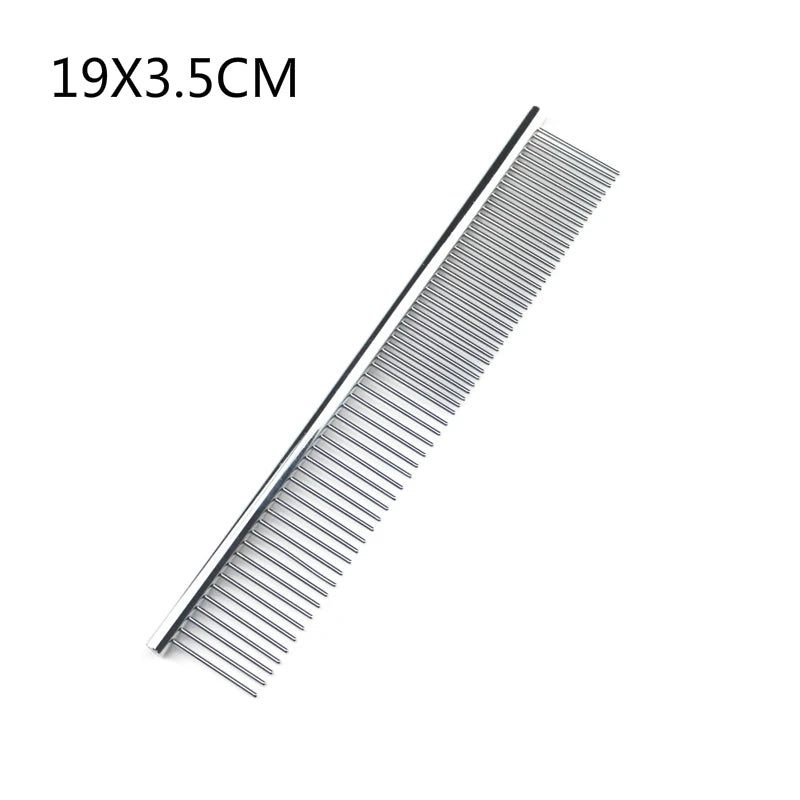 Stainless Steel Grooming Comb For Shaggy Dogs And Cats