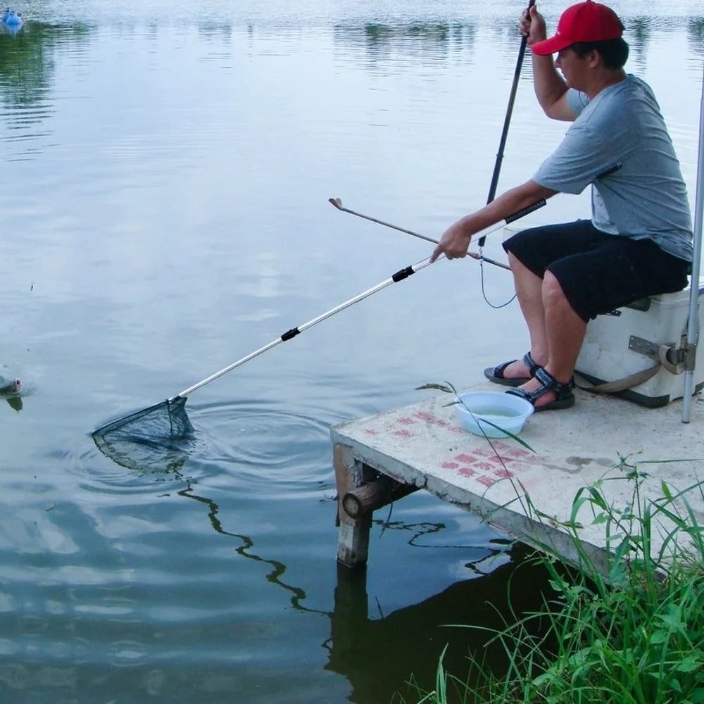 Folding Telescopic Landing Net For Fly Fishing