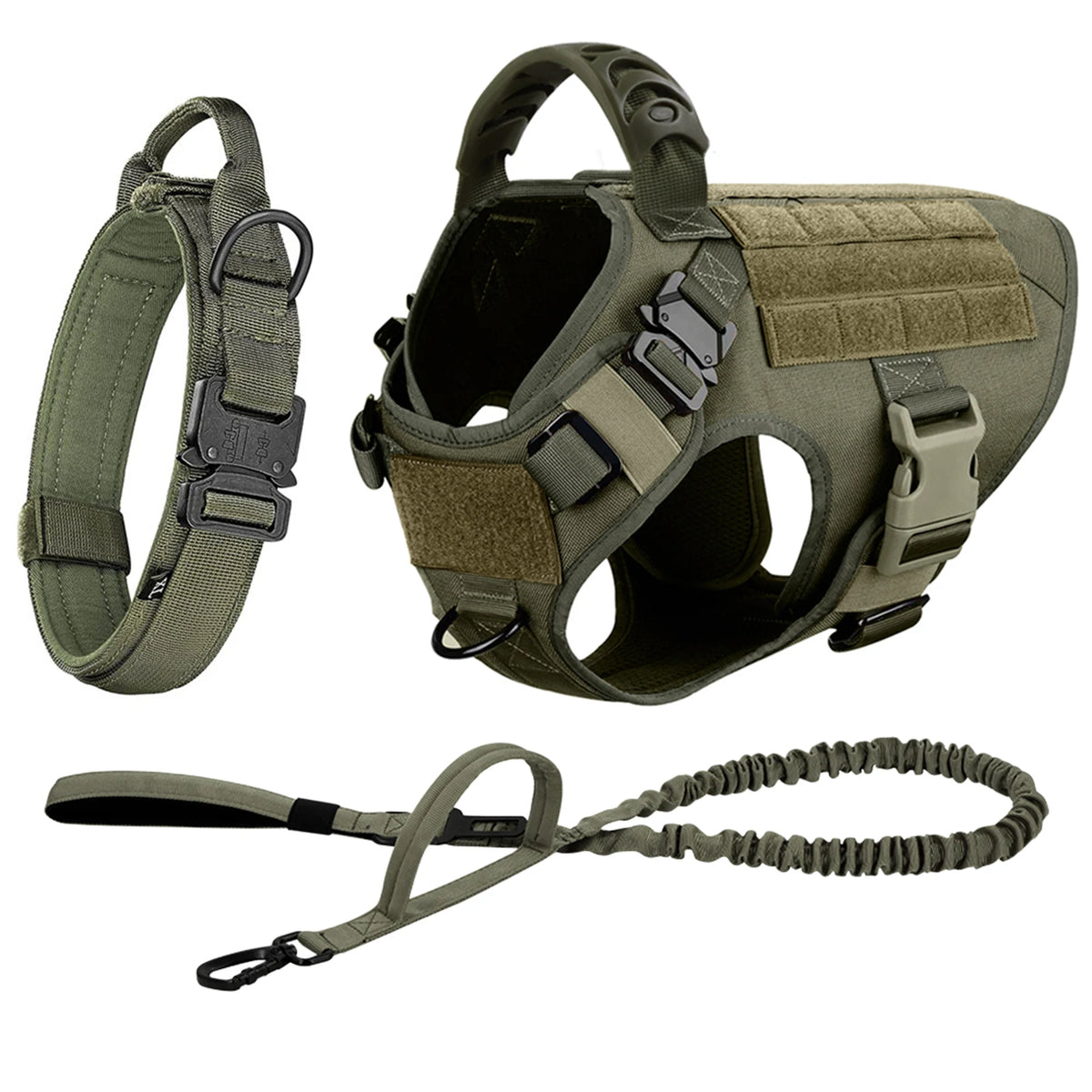 Large Dog Harness And Leash Set Training Vest