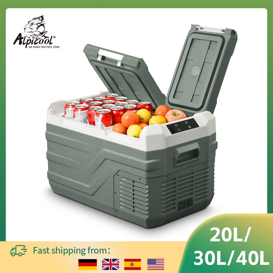 Alpicool Portable Compressor Car Mini Fridge Freezer