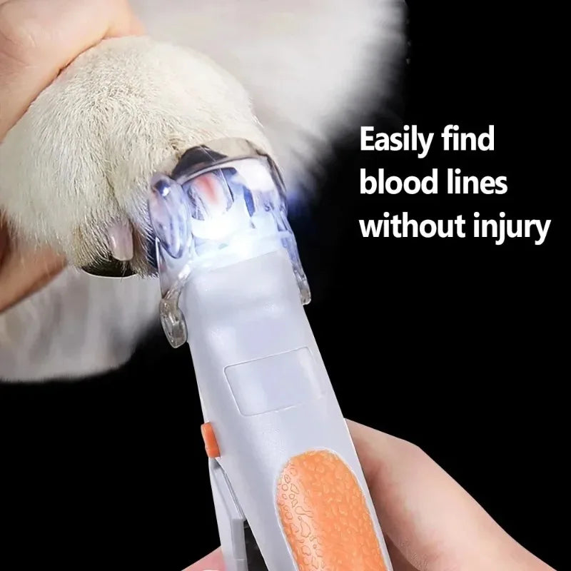 Lism Led Light Equipped Pet Nail Trimmer For Dogs And Cats