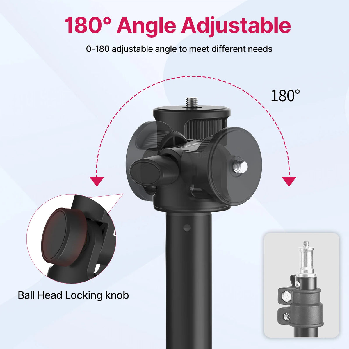 Ulanzi MT-79 Aluminum Alloy Universal Tripod For Camera And Light
