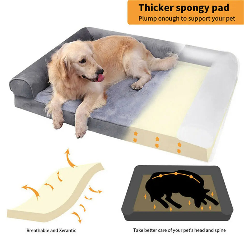Bingopaw Soft Orthopedic Dog Bed Mattress With Removable Washable Cover
