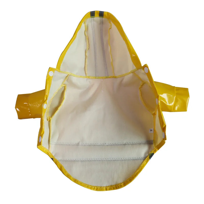Waterproof PU Dog Raincoat Hoody Apparel Jacket